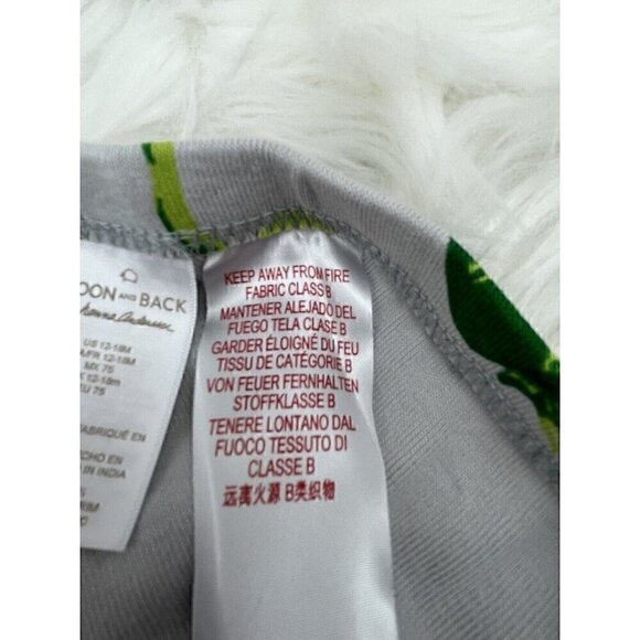 NEW 12-18 Months 75 HANNA ANDERSSON Moon and Back Dinosaurs 2pc Pajama S… - Picture 11 of 12